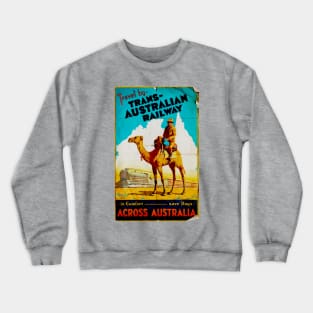 Vintage Trans-Australian Railway Crewneck Sweatshirt